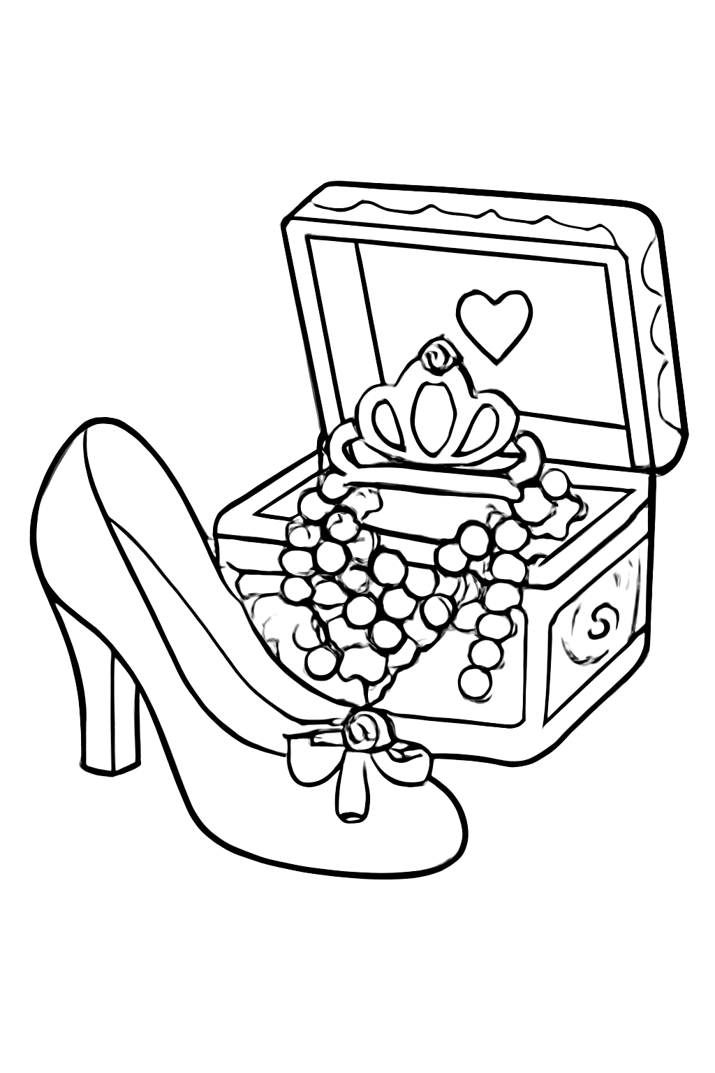 유리구두와 보석함