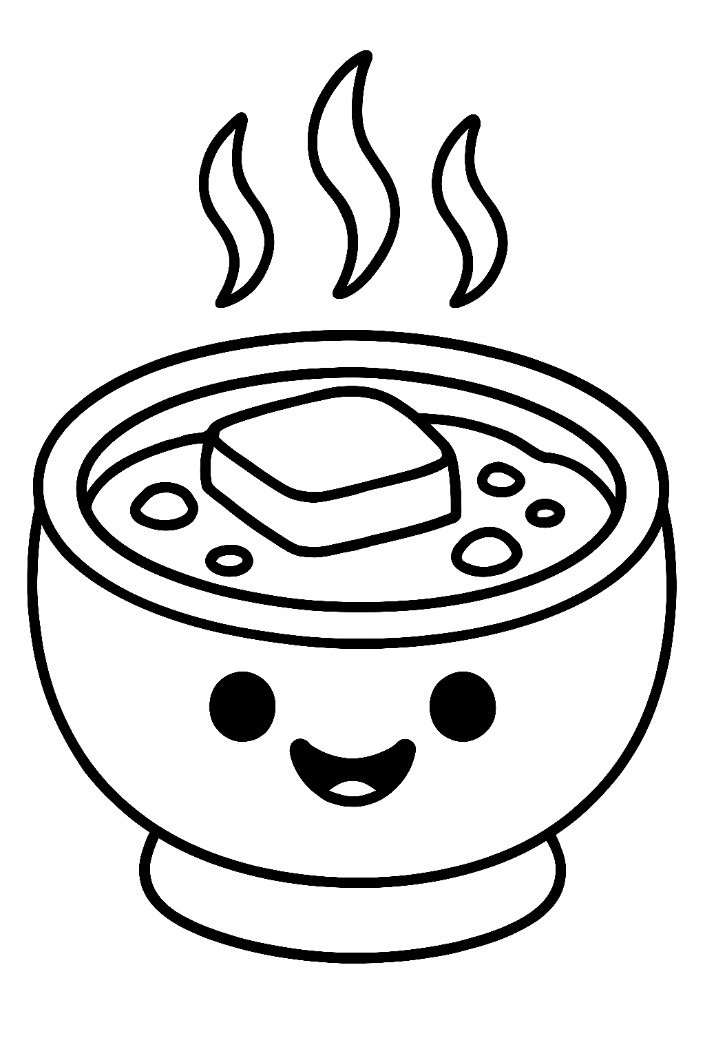 싱글벙글 순두부 색칠공부 도안